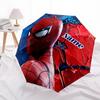 1PC SpiderMan Custom Name Automatic Open/Close, 8-Rib Durable Frame Compact Travel Umbrella for Men & Women D1222007