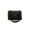 (Black) New Arrival Quilted Eagle Metal Women Shouder Bag High Quality Embroidery PU Leather Ladies Cross Body Bag Fashion Luxury Design 24x20x8cm