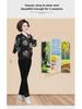 2023 Spring/Summer Loose Chiffon Sun Protection Jacket for Middle-aged and Elderly Women