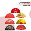 Fã de Kung Fu Tai Chi Fã de Bambu para Performance Fãs de Artes Marciais Kung Fu Chinês Tai Chi Artes Marciais Dragão Fênix Leques Dobráveis