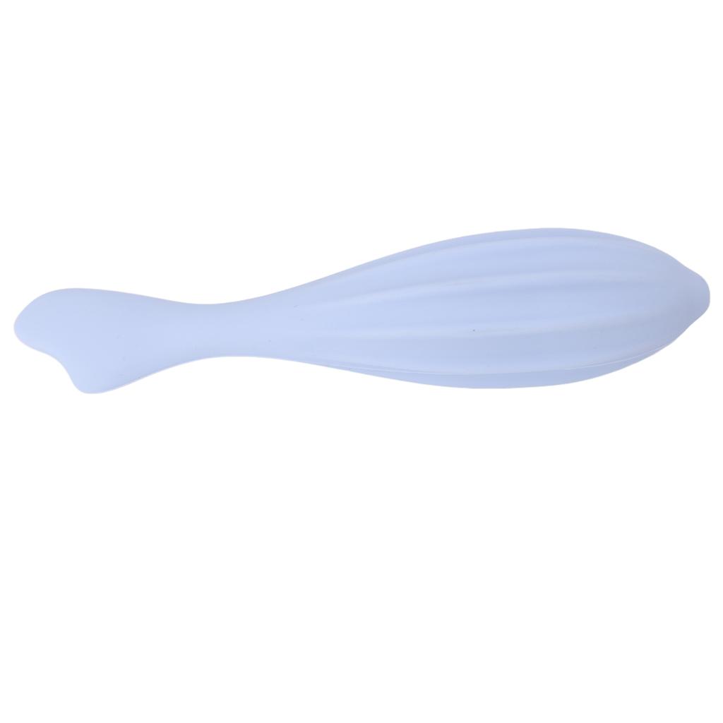 Face Massage Face Roller Promote Circulation Silicone Handheld Facial Massager for Face Eyes Blue
