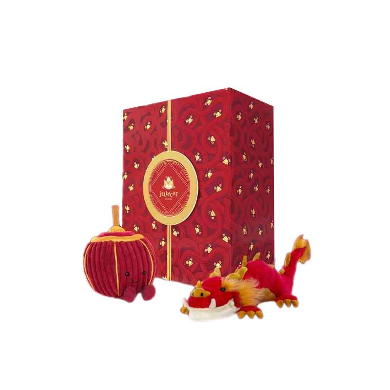 Jellycat Mythical Animals Series Joyful Rumbling Gift Box Soothing Companion Doll Plush Doll 11cm/17cm Height