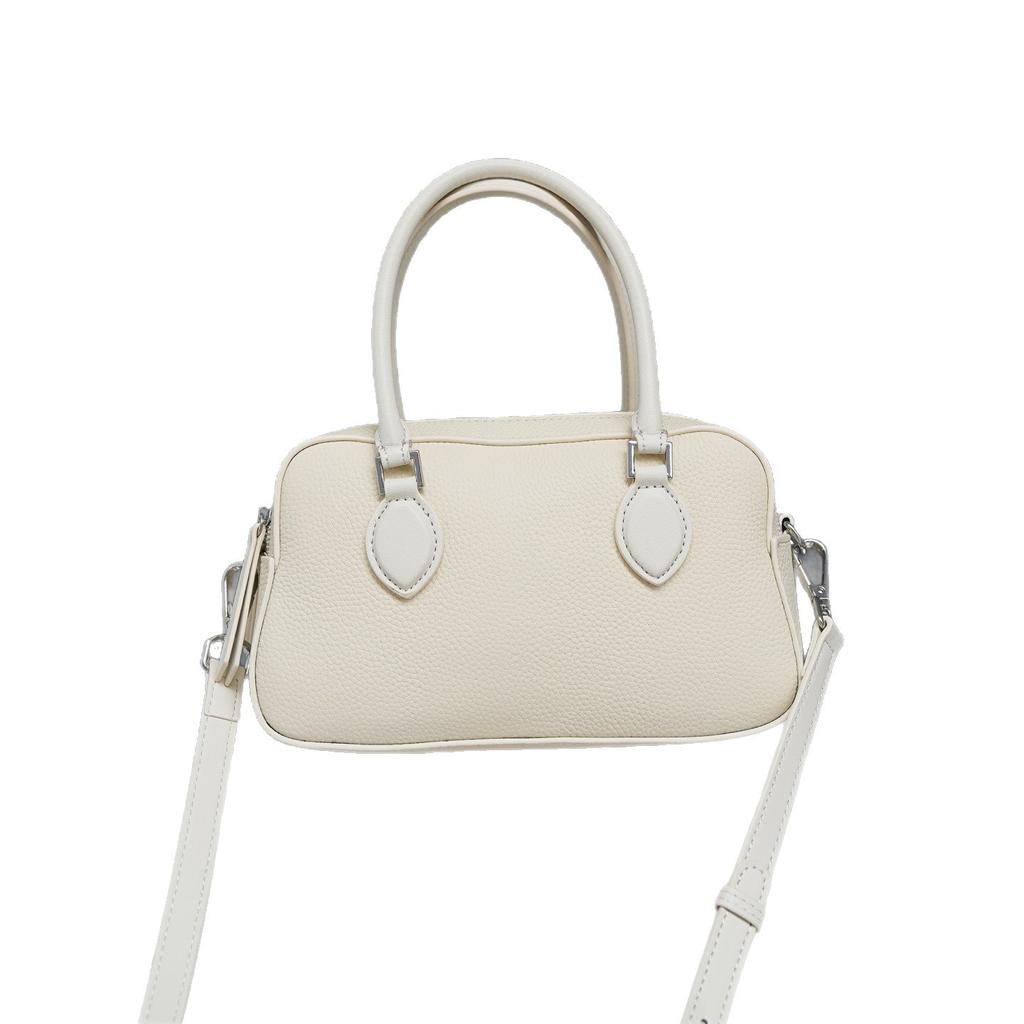 Leather premium handbag 2025 new spring and summer mini crossbody shoulder pillow bag underarm bag