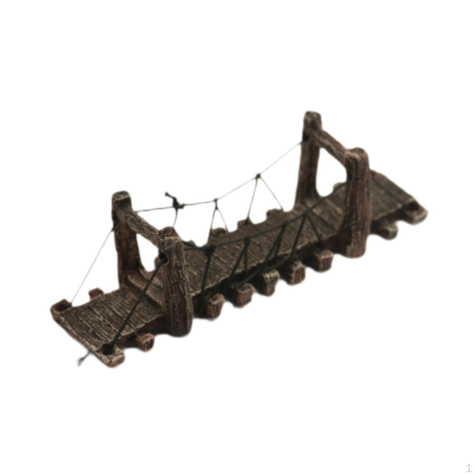 

Скульптура из смоляного моста для декора аквариума S