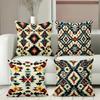 Bohemian Pattern Decorative Throw Pillow Cushions Polyester Pillowcase, Sofa Decorative Cushion Cov Headboard Pillow