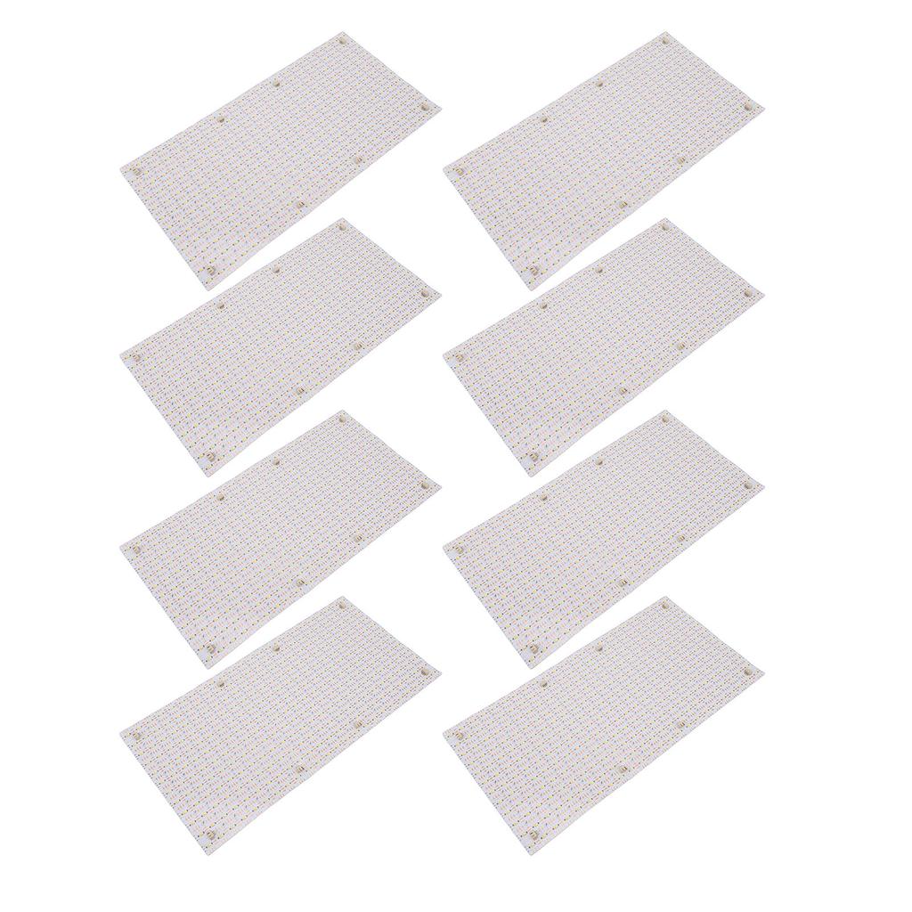 20 Sets LED Backlight Sheet 288 Warm and 288 Cool White Beads 48W Flexible Cuttable Light Panel with Connectors