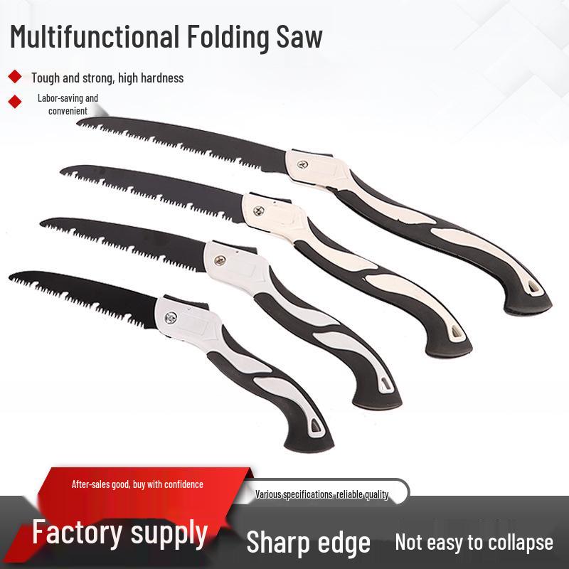 Portable Folding Hand Saw - Multifunctional Alloy Steel for Woodworking & Garden Use