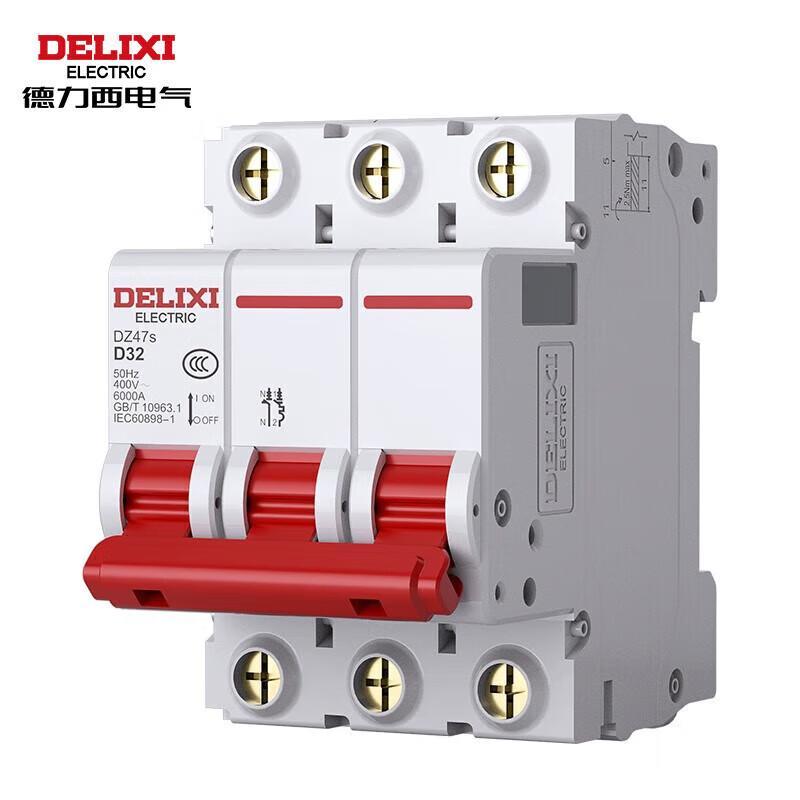 DELIXI ELECTRIC DZ47s D-Type Miniature Circuit Breaker