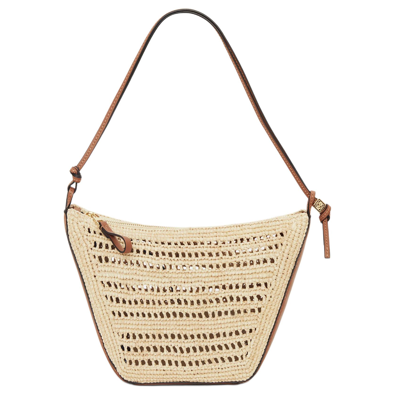 

Loewe Hammock Hobo Mini Tan/Natural Women Bags A538G13X09-2924 Basic Set (Bag+Dust Bag)
