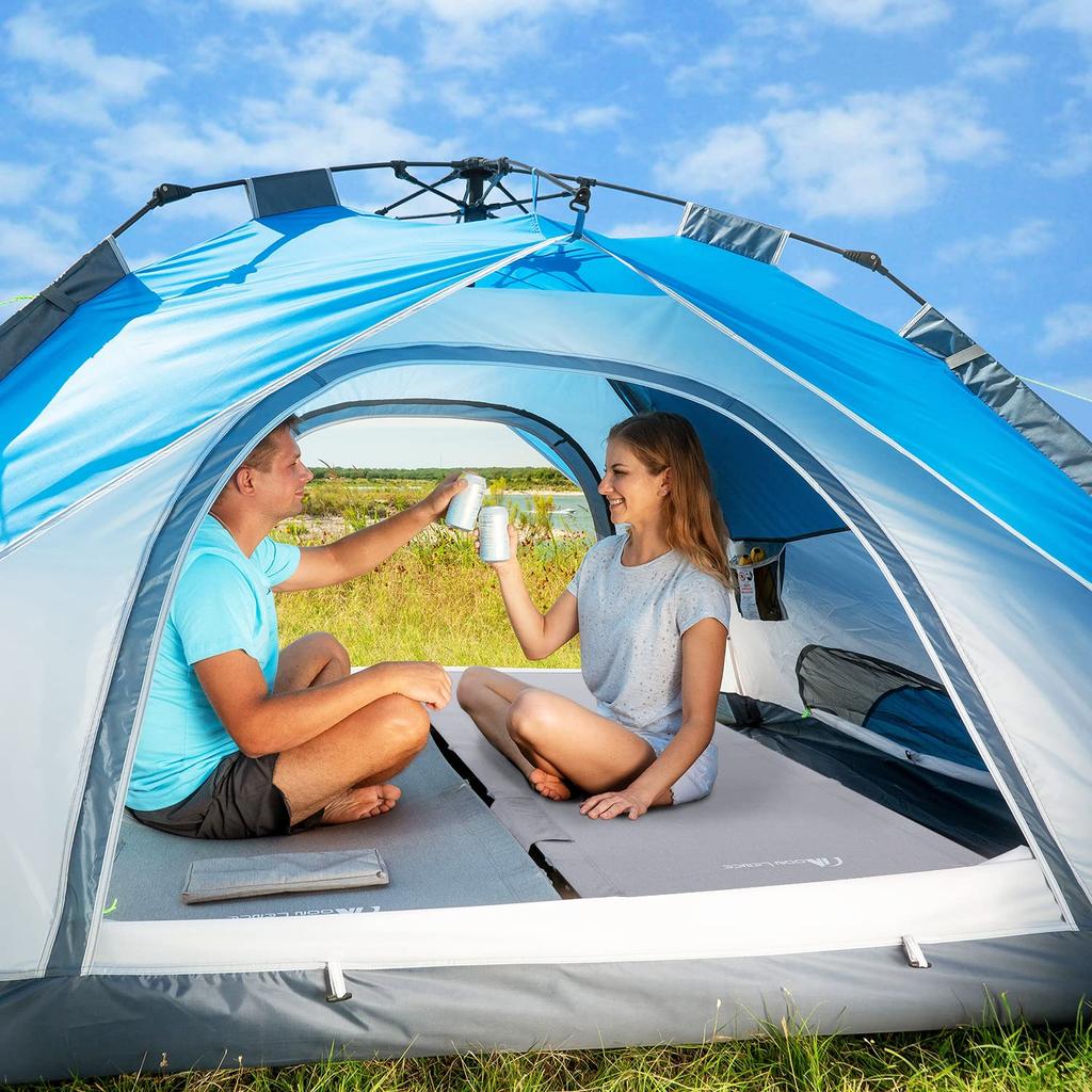 MOON LENCE Camping Outdoor Folding Camping Ultra Load Capacity Storage Carry Bag Disaster Gray Cot, Bed, Bed, Simple, Compact, Lightweight, 160kg,