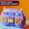 Children's Speed Push Game Console Press and Play Happy Boys and Girls Toys Challenge Levels Stress Relieving Toy Thinking