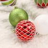 Christmas Decorations Red Green White Tree Ornaments Set Holiday Party Decor
