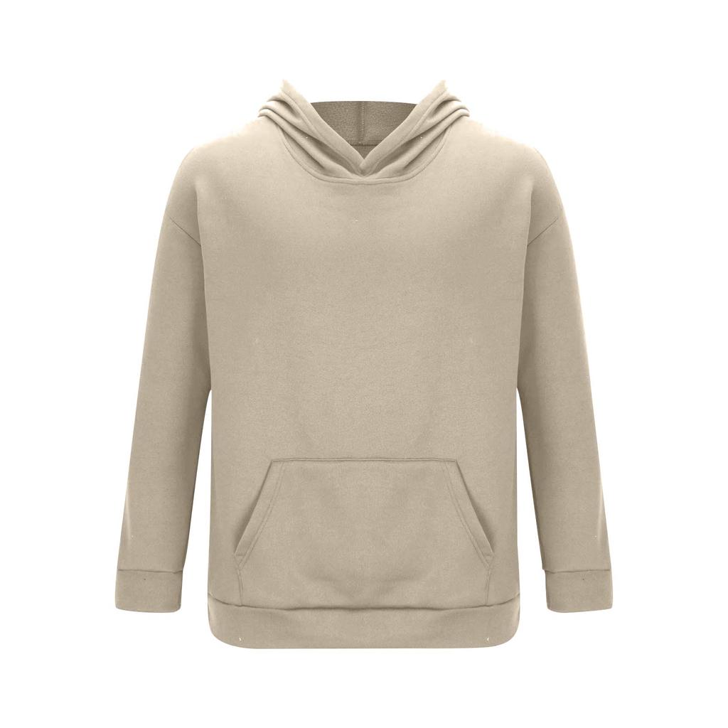 Men Hooded Sweatshirt and Sweatpants Set Two Piece Outfit Pullover Hoodie Jogger Pants Casual Tracksuit for Daily Wear