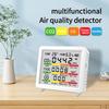 5-in-1 Air Quality Detector Temperature Humidity Meter CO2 CO2 HCHO TVOC Air Quality Monitor Tester Tool Large Screen Display