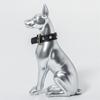18x10x5cm Haushalts Tierdekorationen Silber Pferd Hund Wohnzimmer Dekorationen
