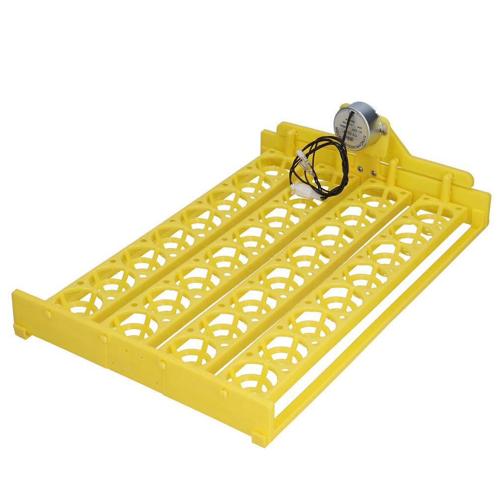 Automatic Egg Turner Convenient 32 Eggs Plastic Tray Turning Hatcher for Chicken Goose12V