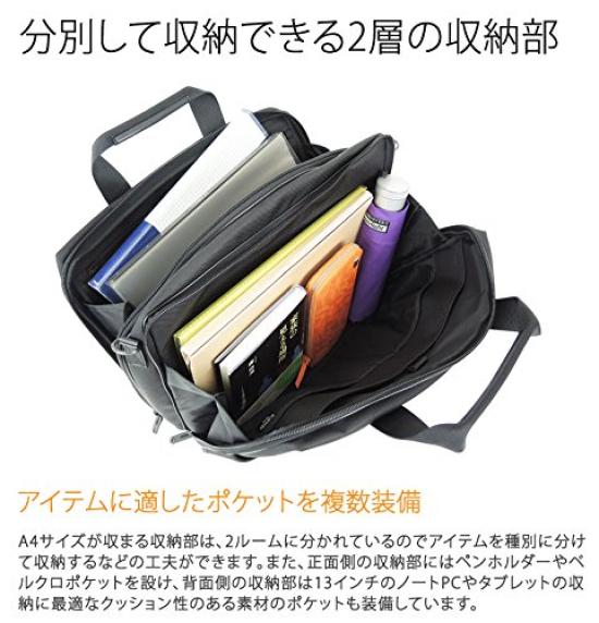 (Porter) PORTER 2way Briefcase (S) Shoulder Bag Business Bag [STAGEStage] 620-08285 3. Navy