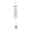 Pet Memorial Wind Chimes Wooden Outdoor Sympathy Wind Chimes Dog Memorial Remembrance Gifts with Thickened Aluminum