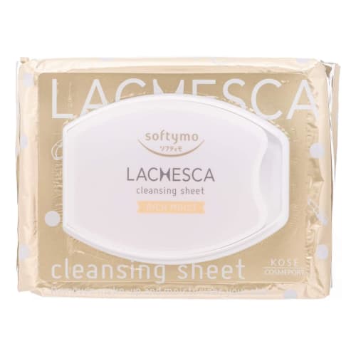 Kose Softimo Lachesca Cleansing Moisture Sheet Rich Moist 50 Sheets Set of 2 with bonus