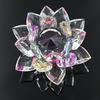 Home Decor Items Positive Energy Fengshui Crystal Lotus Flower
