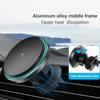 15W Magnetic Wireless Car Phone Holder Adjustable 360 Degrees Car Charger For Iphone15 14 13 Pro Samsung Universal Phone