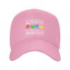 Custom Cool Society Says Im Autistic God Says Im Perfect Baseball Cap Unisex Women Adjustable Unisex Dad Hat Spring Sun Hat