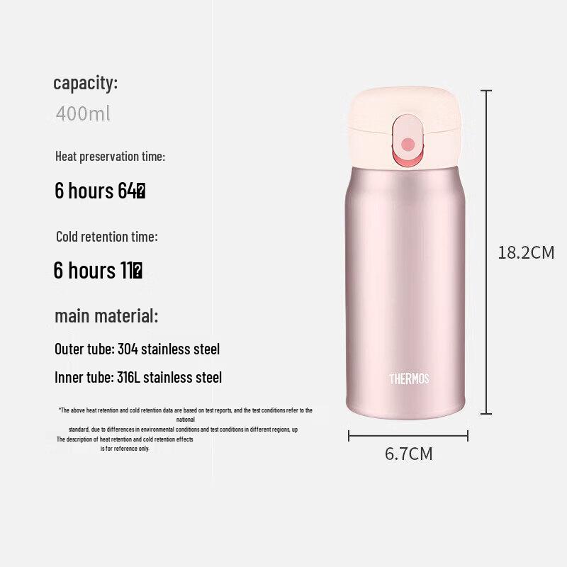 THERMOS TCMC High Vacuum Stainless Steel Insulated Water Bottle