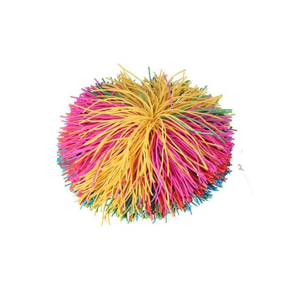 Anti-Stress Rainbow Fidget Sensory Ball Monkey Stringy Balls Bouncy Stress Balls Baby Stretchy Ball