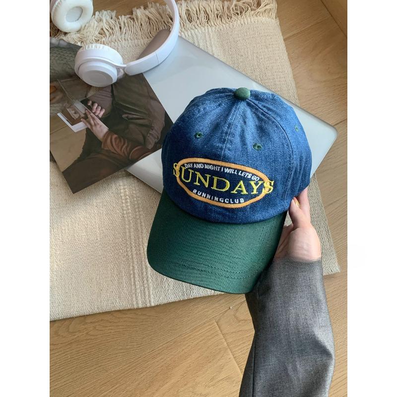 

Baseball Hat for Women s Fashionable and Versatile Big Head Circumference Baseball Hat Trendy Face Small Korean Casual Men s Hat M（54-58cm）