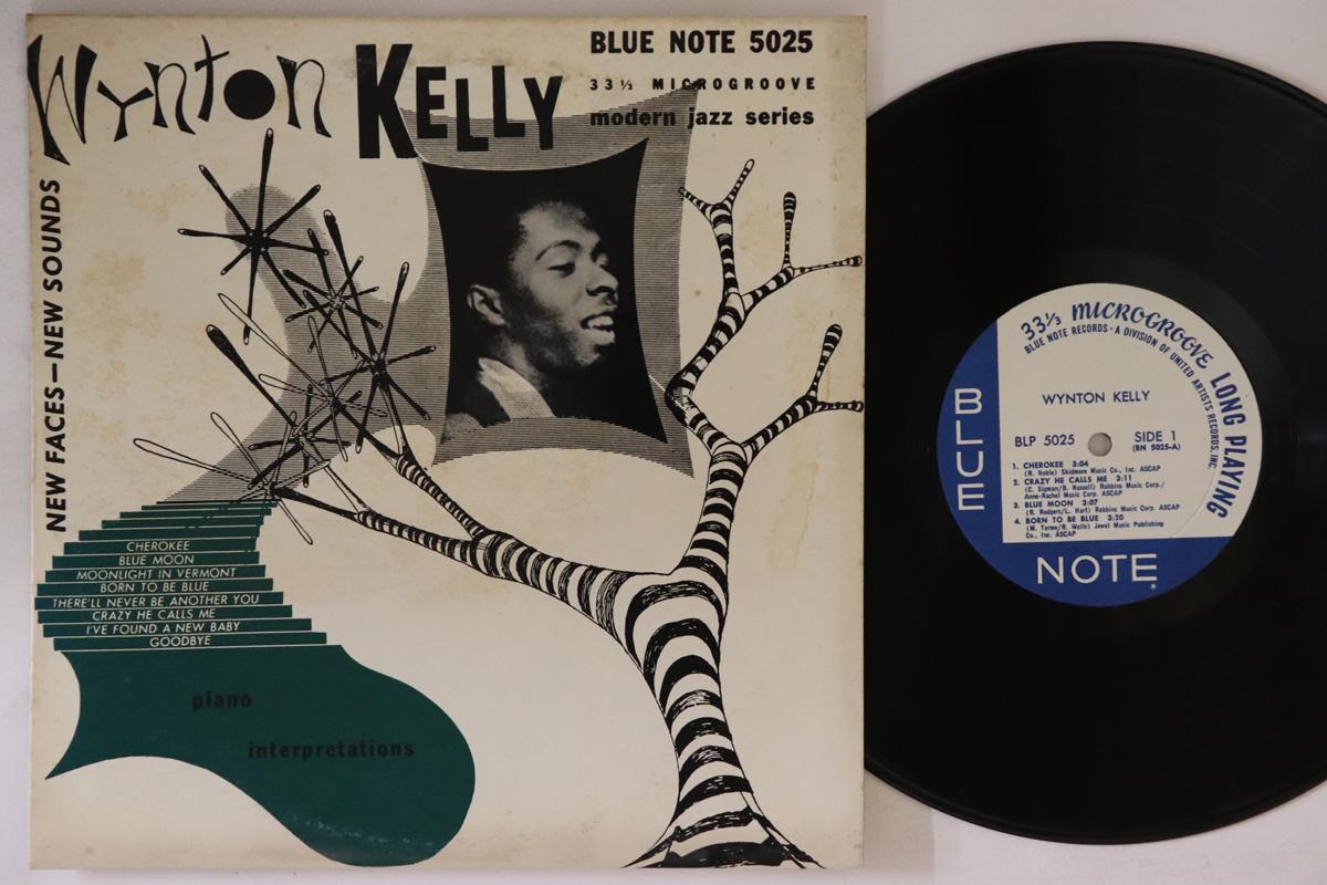 

10inch Record WYNTON KELLY - Wynton Kelly BLP5025 BLUE NOTE 1975 US Jazz Used
