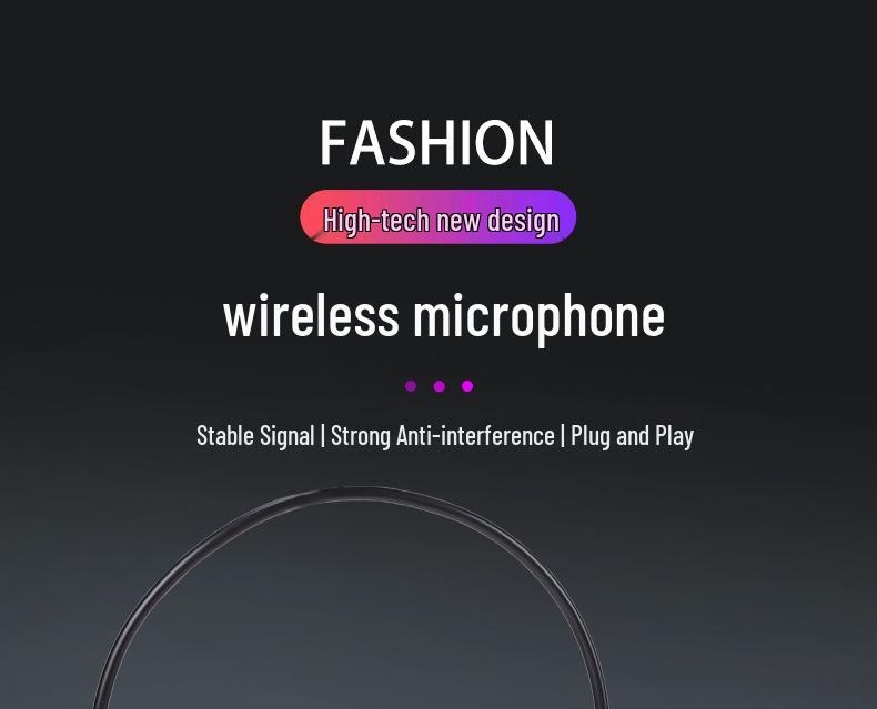 2.4G Small Bee Wireless Teacher Amplifier with Dual Earset & Battery Display