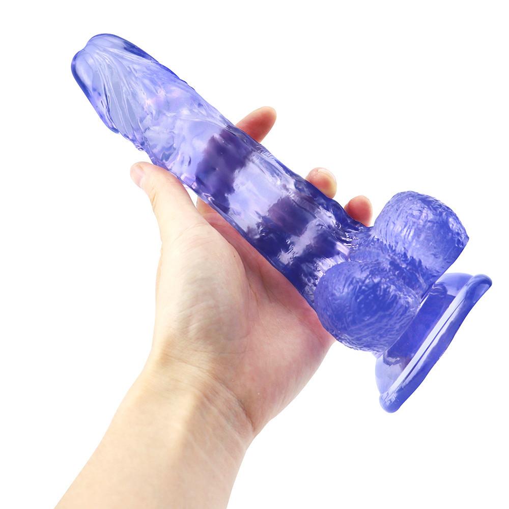 Super Skin Realistic Dildo Soft Suction Cup Big Huge  Penis Dick Adults Sex Toys for Women Female Masturbator Anal Adult Toys