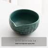 Handmade Japanese Matcha Ceramic Tea Bowl and Bamboo Whisking Tool