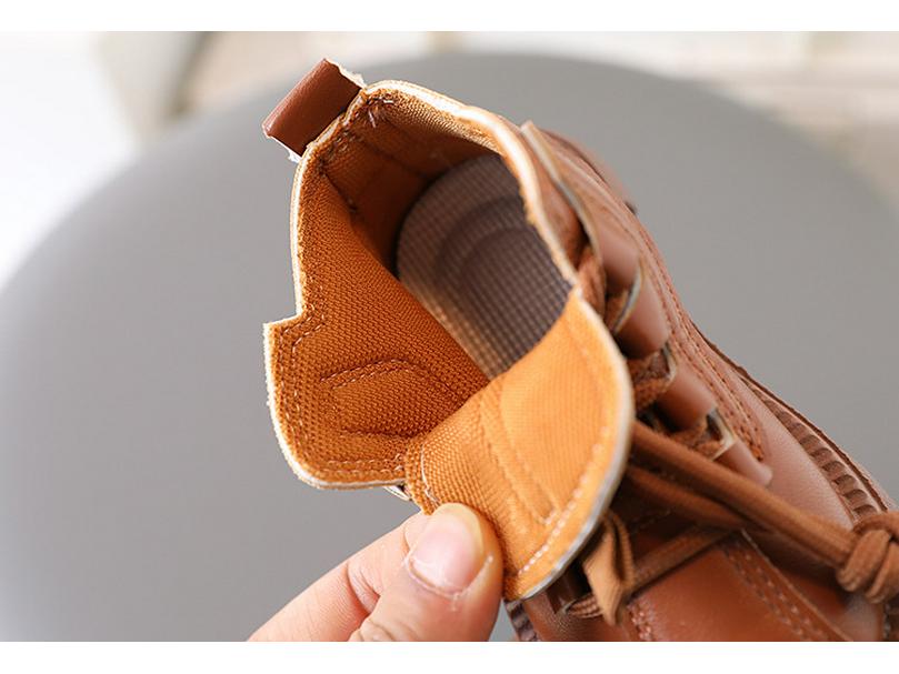 Spring & Autumn Toddler Ankle Boots for Boys & Girls (Ages 1-5)