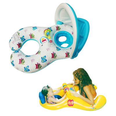Inflatable Circle Baby Swimming Ring Double Baby Pool Accessorie Children Swimming Circle Baby Float