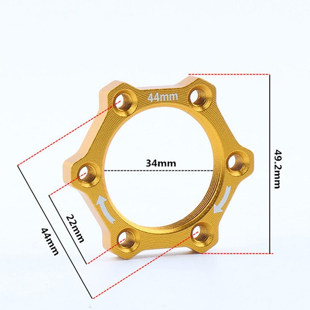 Upgrade Your Bike s Braking System with Threaded Hubs Disk Brake Flange Adapter 48mm золотой