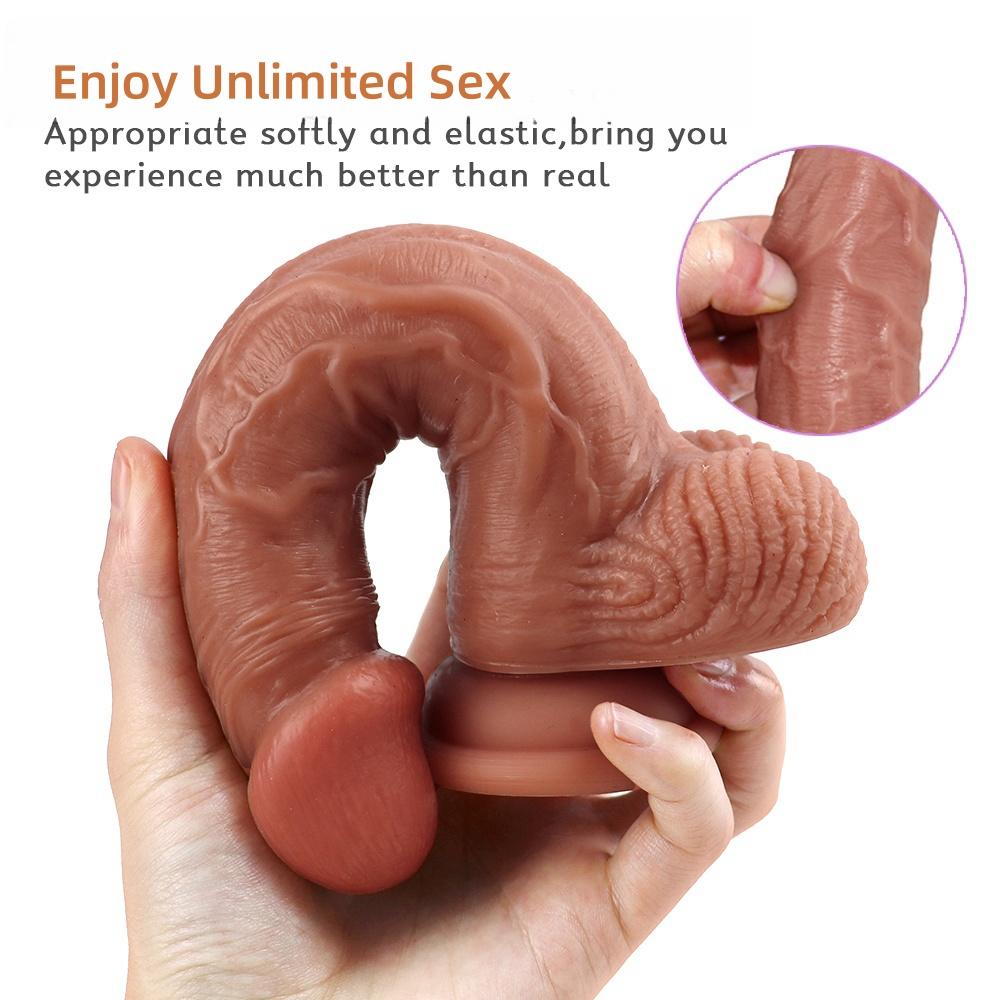 Realistic Dildo Silicone Sex Toys for Women Big Penis with Suction Cup Female Masturbator Anal Sex Product 18+