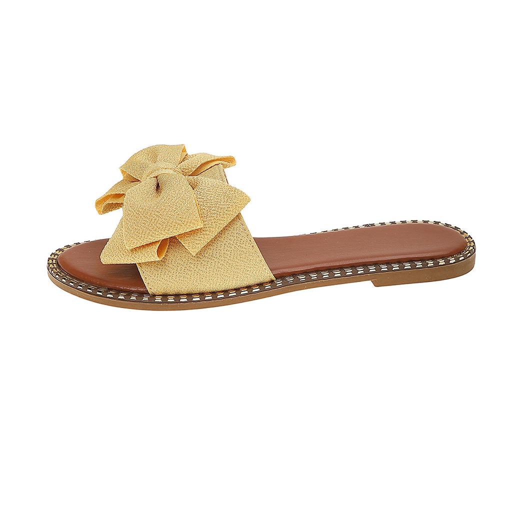 Anti-slip Shoes, Cool Slippers, New Style Flat-bottom Large-size Open-toe Slippers