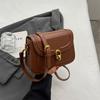Autumn and winter niche foreign style women's bag 2025 new versatile retro small square bag high-end commuter bag women's messenger bag