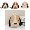 Stylish Cute Dog Preschool Backpack Soft Polyester Lining For Daily Use