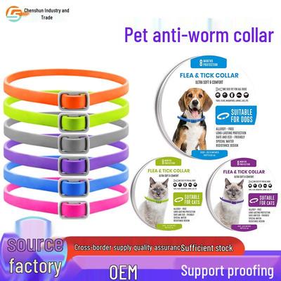 Collar Repelente de Pulgas y Garrapatas para Gatos y Perros