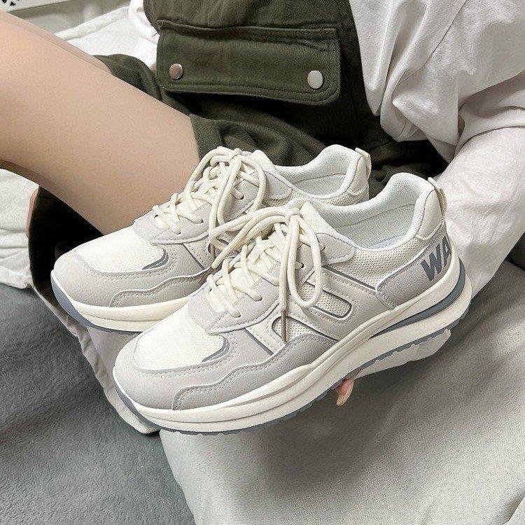 

Versatile women s shoes sneakers women s new autumn running soft sole shock absorption lightweight casual dad shoes women 40