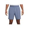 Nike Logo Elasticated Three-Quarter Casual Shorts Men shorts Indigo FZ9322-499