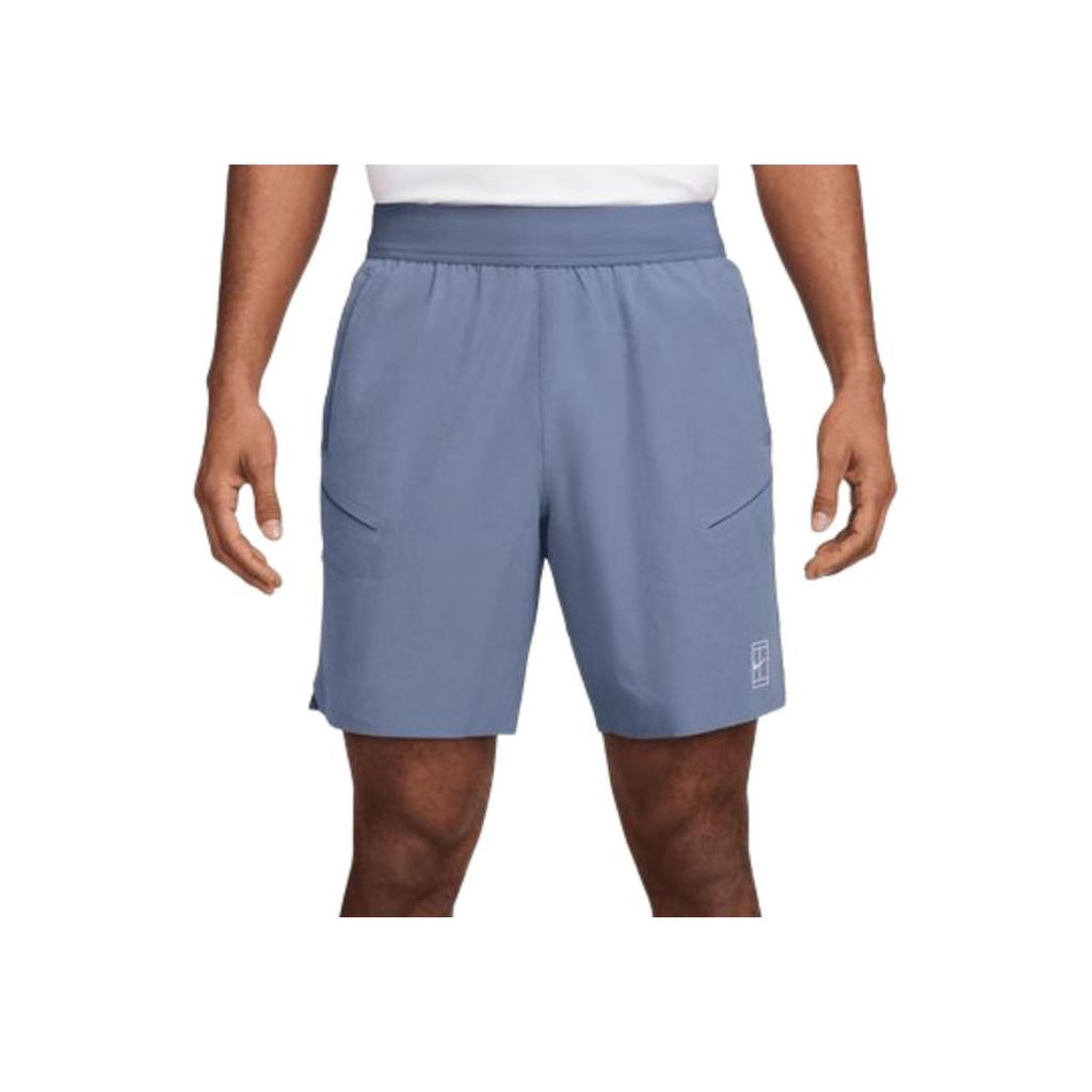 Nike Logo Elasticated Three-Quarter Casual Shorts Men shorts Indigo FZ9322-499