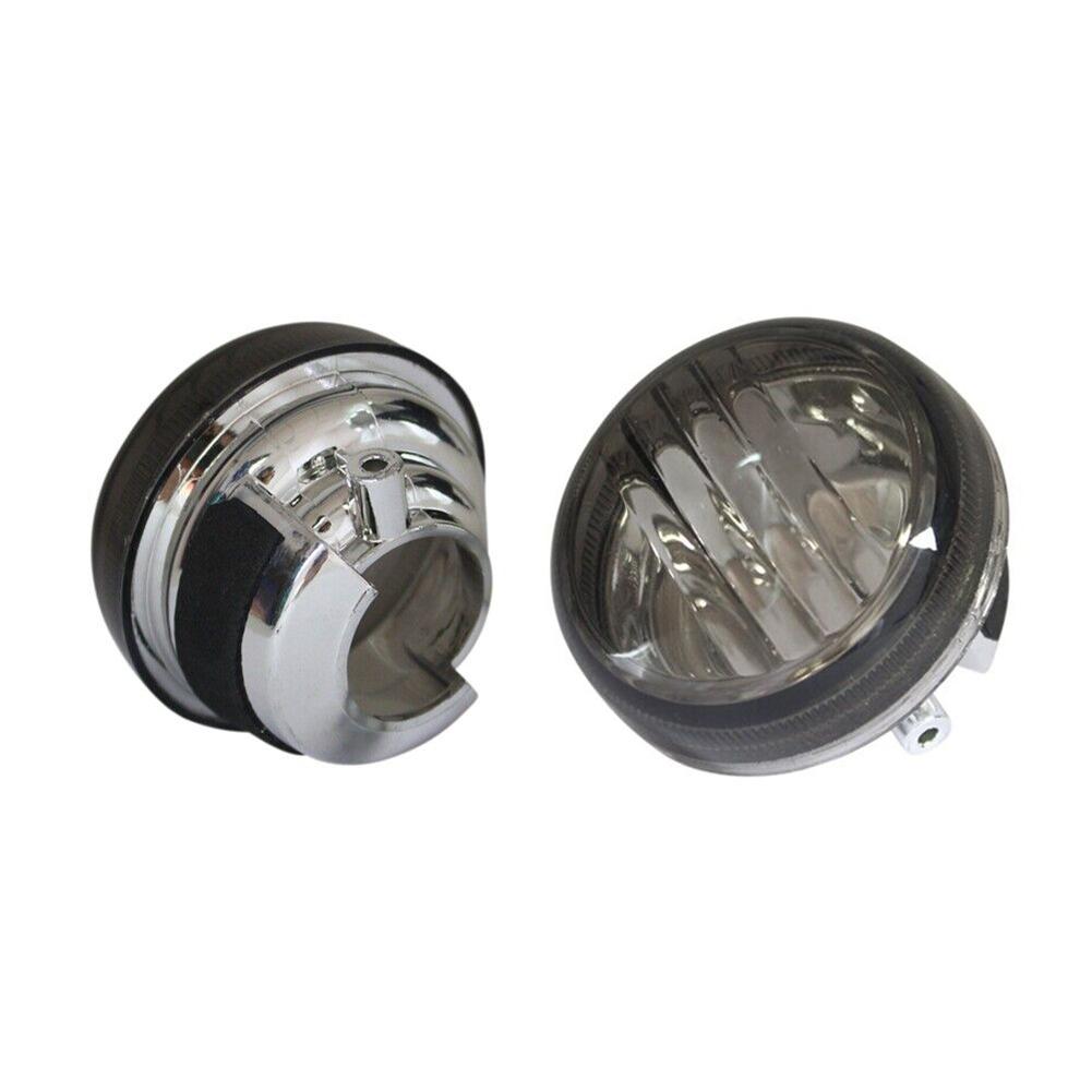 1 Pair Smoke Turn Signal Light Lens Cover For Suzuki Boulevard M109R C109R M50 VL800 Motorcycle Accessories