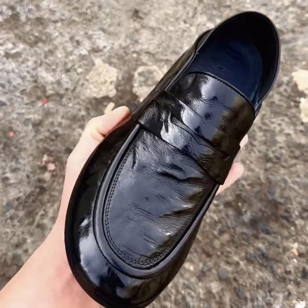 Handmade Loafer Casual Leather Men Formal Business Shoes Outdoor Penny Antiskid Breathable Loafers Flat Designer Shoes