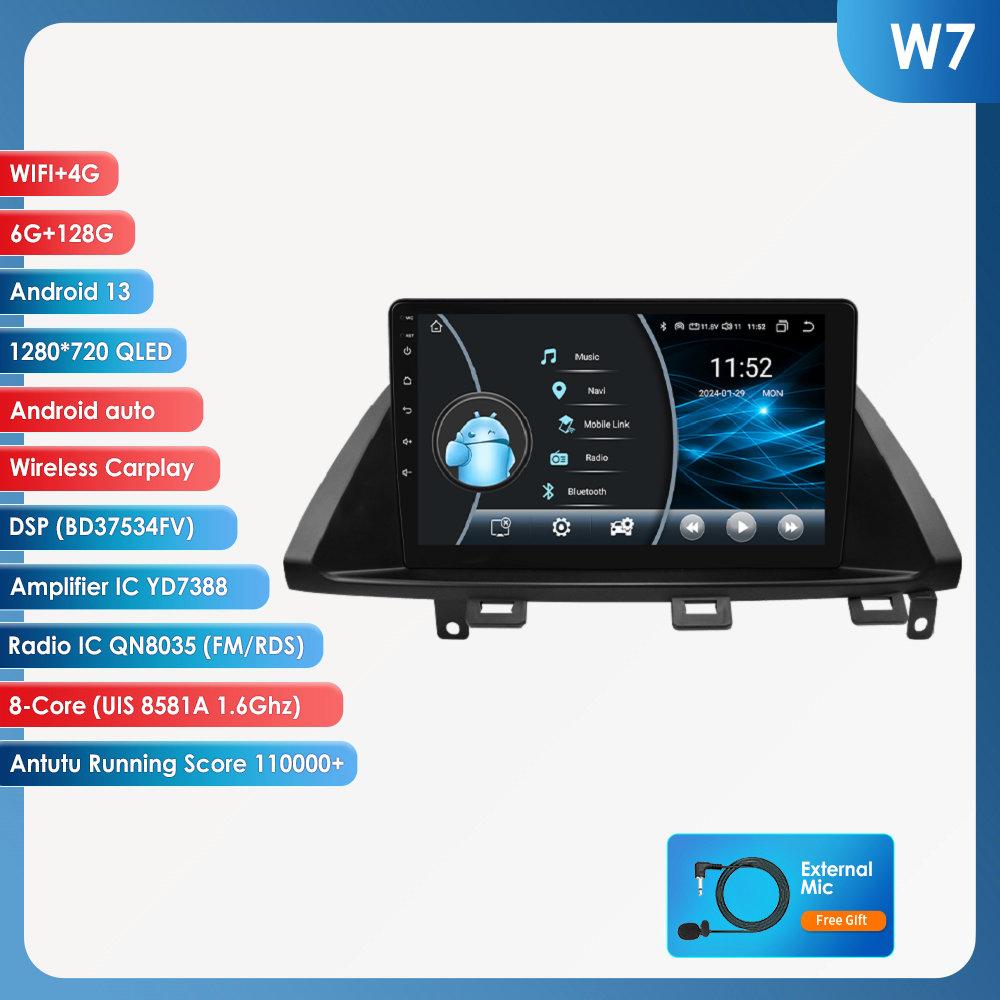

Hizpo 4G-LTE Carplay Android Auto Stereo for Honda Odyssey 2005 - 2010 Car Radio Multimedia Player Navigation Stereo Intelligent Screen DSP 5G WIFI W7 8Core 6G 128G