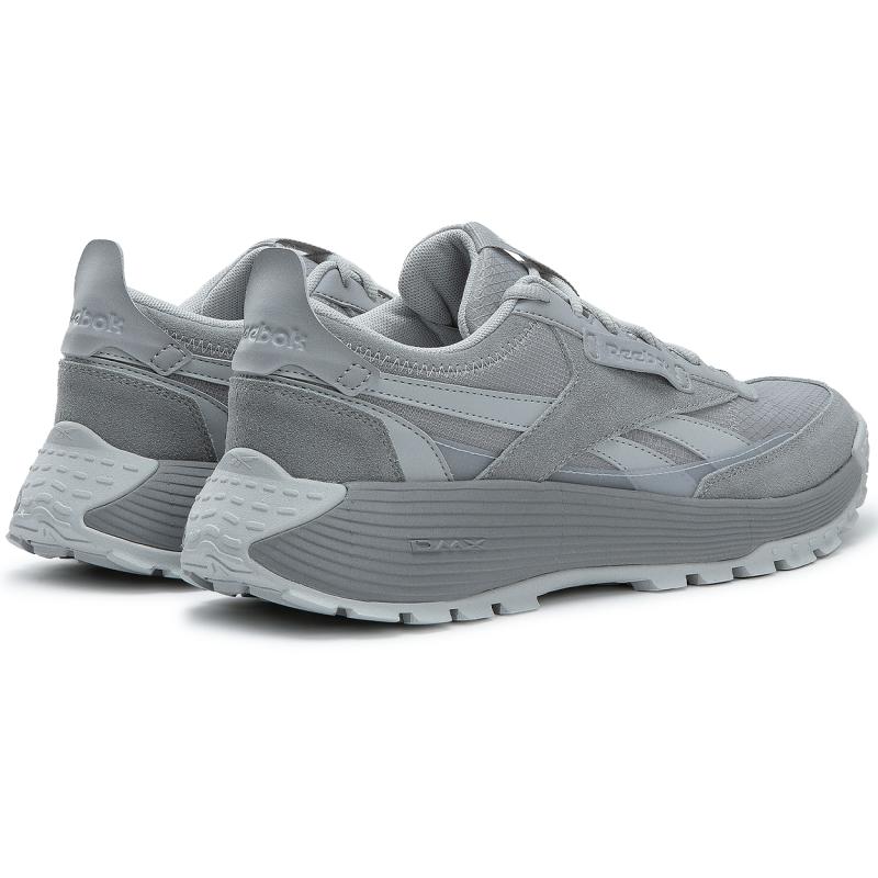 Reebok Low Top Running Shoes Unisex Light Gray Sneakers 100242434