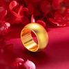 Goldplated Fashionable Copper Couple Ring With Flawless Design Ideal For Everyday Use And Occasions Special