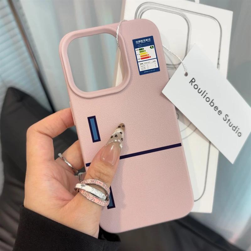 Fun Refrigerator Leather Texture Case for IPhone16promax for Apple 14Plus Mobile Phone Case 13/12/11 Soft Cover